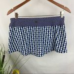 prAna  Blue Satki Print Swim Skirted Bikini Bottom S Photo 2