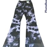 Topshop  pant petite Lighting Tie Dye Bell Bottom Leggings Size 2 Photo 5