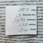  Gray and White Stripe Pajama Bottoms Size Small Soma Stripe Lounge Pants Photo 6