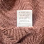 Kendall + Kylie Cutout Long Sleeve Ribbed Knit Top Women's S Brown NWT Photo 7