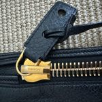 Tom Ford Grain Leather Flat Alix Black Padlock Zip Foldover Bag Clutch Handbag Photo 1