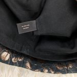 The Limited  Black Gold Metallic Pencil Skirt Size 2 Photo 5