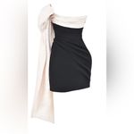 House Of CB  Jana Giant Bow Strapless Mini Cocktail Dress size S Photo 3