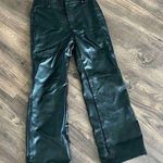 Princess Polly  high rise straight leg faux leather pants Photo 0