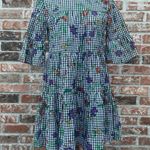 Romeo + Juliet Couture NWT  black and white gingham and floral minidress / S Photo 3