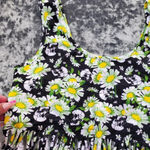 Hot Topic  Daisy & Skull Fringe Crop Top Photo 1