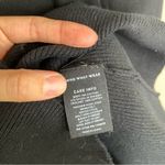 Who What Wear  Black Turtle Neck Crochet Bell Sleeves Blouse Size XS Photo 6