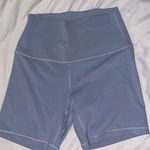 Lululemon Lulu Align Chambray Biker Shorts Photo 0