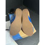 Dansko  Lacee Burnished Calf Leather‎ Strappy Sandal Cobalt Blue Womens 40 US 9.5 Photo 4