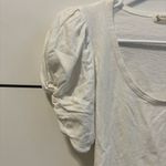 Free People  Ava Puff Sleeve Bodysuit White Photo 4