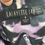Lafayette 148 NY | Purple Tie Dye Button Down Top Sz 4 Photo 7
