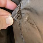 Vintage Danaya flawed cropped brown suede & leather jacket size 40 (medium or 8) Photo 11