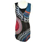 Aryeh Partial Zip Sleeveless Kaleidoscope Dress Size S Photo 1