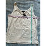 Nic+Zoe NWT!  Sand Heather Beige Tank Top Women's XL Photo 4