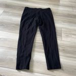 Mario Serrani Italy Black Straight Leg Mid Rise Ankle Dress Pants Size Medium Photo 3