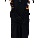 INC International Concepts Black Dress with Chunky Bead Bands, Size L Size L Photo 0