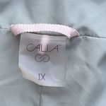 EUC CALIA Quilted Lightweight Coat Sage Green Size 1X Retail $125.00 Photo 5