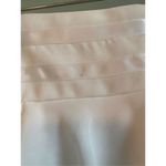 Edikted  White Double Belt Tiered Chiffon Skort Size Large NWT Photo 5