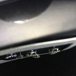 Boutique Genuine Crystal Trio Earring Set Photo 3