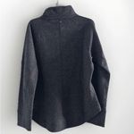 prAna ‎ FROZEN FALLS SWEATER WOMEN'S Charcoal Wool L Outdoors  Hiking $ 155 NWT Photo 5
