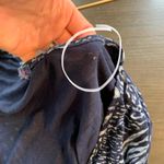 Fresh Produce  Women's Blue Animal Print Wrap Dress‎ Size L Short Sleeve Made USA Photo 3