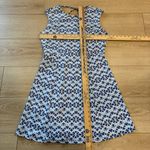 Title Nine  Diamalete Dress Blue Geometric A-line Outdoors Hiking Size M Photo 1