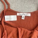 Love Tree Burnt Orange Wrap Romper Size Small Never Worn New With Tag Photo 2