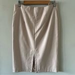 Bagatelle  Light Cream Faux Leather A-Line Pencil Straight Skirt Size 8 Photo 1