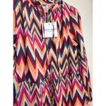 Olivia James the Label Lydia Dress in ZigZag Sunset NWT Sz. M Size M Photo 3
