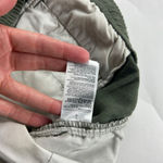 Old Navy Olive Green Linen Blend High Rise Slim Leg Ankle Pant L Photo 4