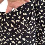 & Other Stories EUC & Other Stories Bustier Bodice Puff Shoulder Dress Black Cream Size 2 Photo 6