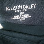 Allison Daley  10P High Rise Pocketed Ponte Pants Petite in Black Photo 6