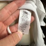 Susana Monaco Ruffled Mini Wrap Dress Size XS Sugar White Strappy Ruffle New Photo 7