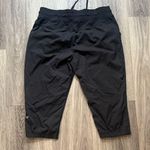 Lululemon Athletica Black Drawstring Capris Pants Dance Studio 12 Photo 2