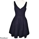 Taylor Black Fit and Flair Strapless Dress Size 2 Photo 0