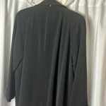 Gallery  Trench Coat Vintage Plus Size Black Retro Size 14 Photo 9