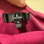 Lulus Magenta One-shoulder Cutout Maxi Dress Photo 3