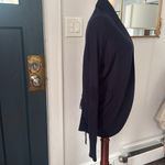 Lululemon Athletica Dark Blue Cowl Neck Sweater Women’s Cardigan Photo 3