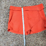 ZARA Basic Skort Womens Size XS Red Pencil Wrap Over Pockets Photo 7