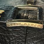 Tory Burch  Leather Animal Print Black Moto Boots Size 8.5 Photo 6