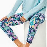 Lilly Pulitzer UFP 50+ Luxletic Weekender Mid-rise Midi Legging XS Photo 0