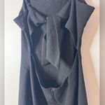 Lulus  Black Bow-Back Mini Dress Small Photo 2