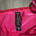 Victoria's Secret  Sexy Little Things Barbie Hot Pink Lace Tiered Slip Dress Sz M Photo 4