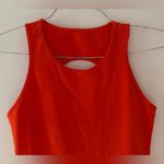 Free People FP Movement So Simple Dress in Cherry Tomato Red Orange Size Small Photo 3