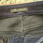 Mavi high rise shimmer grommets skinny ankle jeans size 27 dark blue Photo 10