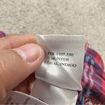 Rails  Women’s Button Down Shirt Longsleeve in Plaid Hunter Coral Indigo Size L Photo 11