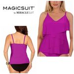 MAGICSUIT orchid tankini top. 10. NWT Purple Photo 1