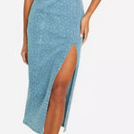 Boohoo Denim Sparkle Dress Photo 0