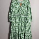 Boden Elena Cotton Tiered Midi Dress Womens 16 Photo 4