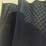 Soft Surroundings  navy knit pointelle poncho coverup size small/medium Photo 8